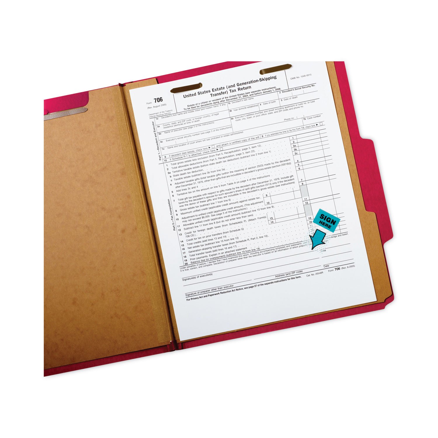 Post-it Flags, 1 in. x 1.7 in., 4 Dispensers, 50 Flags/Dispenser, Assorted Colors, Printed "Sign Here", Back to School Supplies - 680SH4VA (MMM680SH4VA) - Image 3