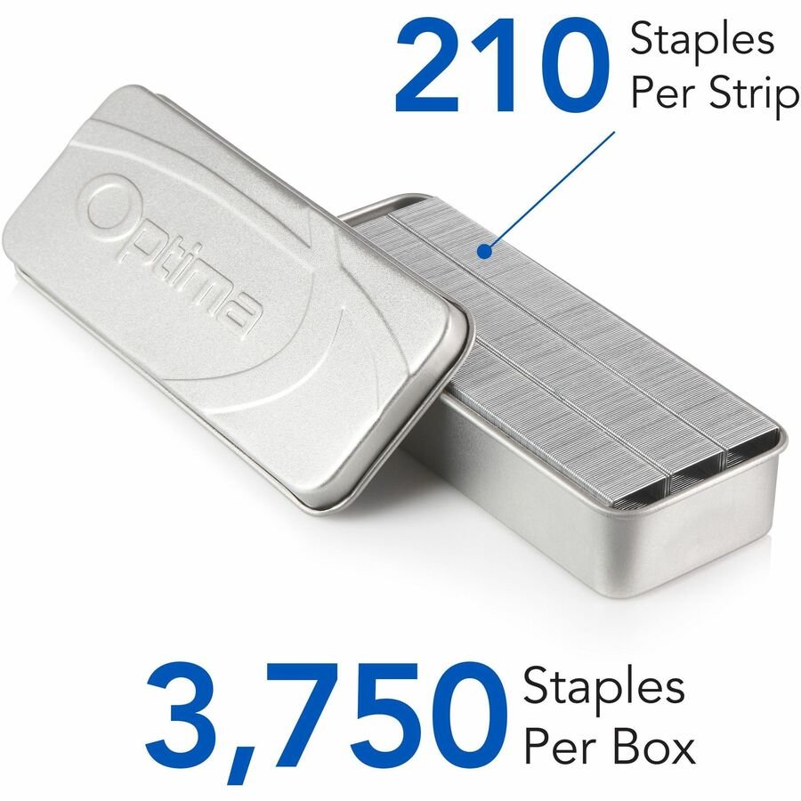 Swingline Optima Premium Staples, 1/4" Standard Strip, Box Of 3,750 (SWI35556) - Image 2