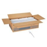 Dixie Plastic Cutlery, Heavyweight Fork, White, 1,000/Carton (DXEFH217)