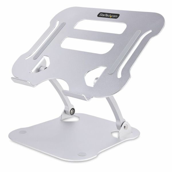 StarTech.com Laptop Stand for Desk, Ergonomic Laptop Stand Adjustable Height, Aluminum, Up to 22lb/10kg, Foldable Notebook Riser/Lift (ETLZ1075549669)