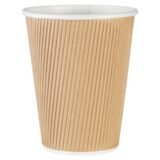 Genuine Joe 12 oz Rippled Hot Cups (GJO11260CT)