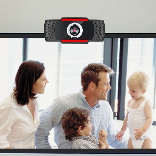 Adesso CyberTrack CyberTrack H3 Webcam - 1.3 Megapixel - 30 fps - Black, Red - USB 2.0 (SYNX5852647) - Image 15