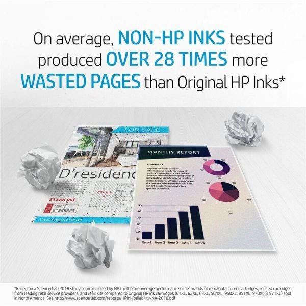 HP 64XL Tri-Color High-Yield Ink Cartridge, N9J91AN (HEWN9J91AN) - Image 9