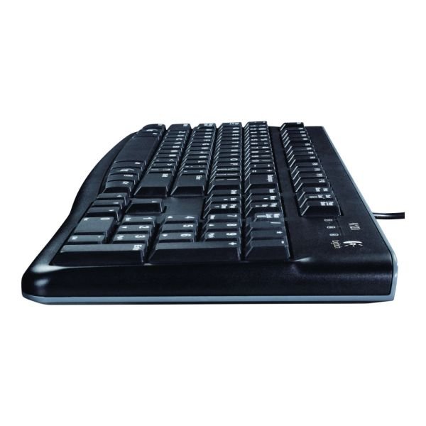 Logitech K120 Wired Keyboard for Windows, USB Plug-and-Play, Full-Size, Spill-Resistant, Curved Space Bar, Compatible with PC, Laptop - Black (LOG920002478) - Image 11
