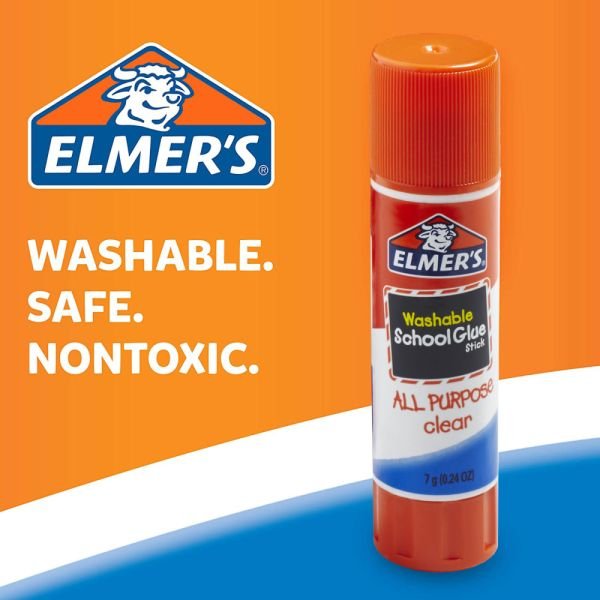 Elmer's Glue Stick Classroom Pack, All-Purpose Clear, Box Of 30 (EPIE556) - Image 7