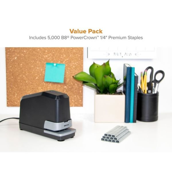 Stanley Bostitch Bostitch B8 Impulse 45 Electric Stapler, Black (BOSB8EVALUE) - Image 4