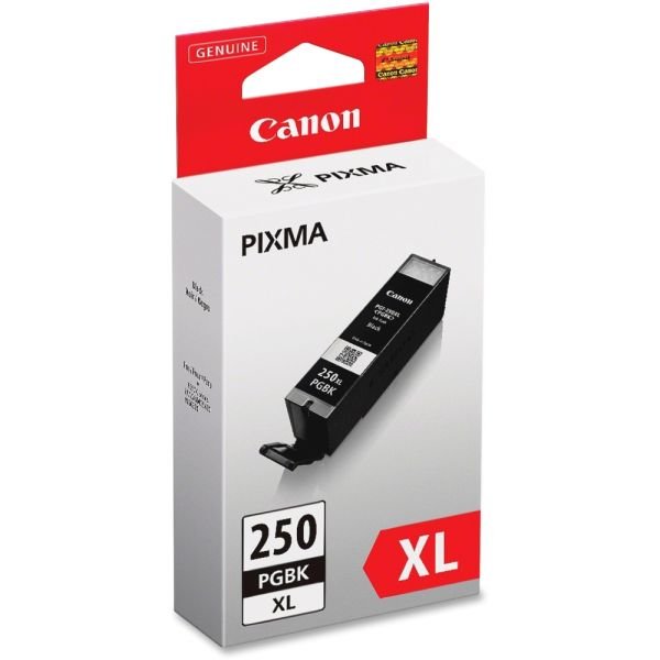 Canon PGI-250XL Black High-Yield Ink Tank, 6432B001 (CNMPGI250XLPGBK) - Image 2