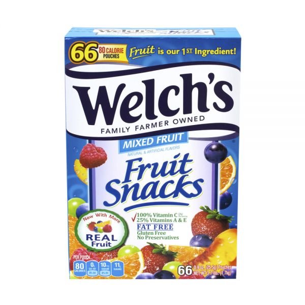 Welch's Mixed Fruit Snacks, 0.9 oz., Box Of 66 Pouches (ODFN509237) - Image 2