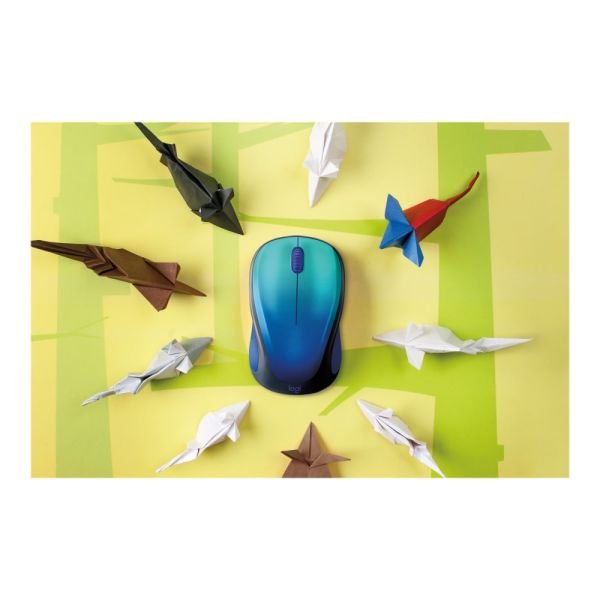 Logitech Design Limited Edition Wireless Optical Mouse, Aurora Blue (ODFN5584397) - Image 2