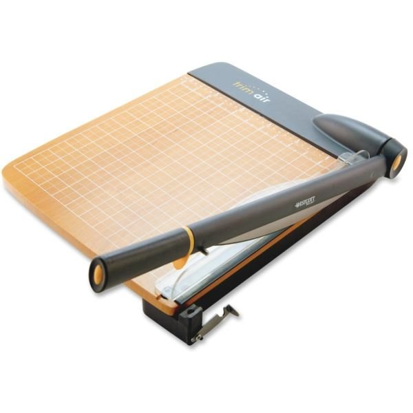 Westcott Trim Air Wood Guillotine Paper Trimmer - Cuts 30Sheet - 18" Cutting - 3.5"x14.3"x 26.6" Depth - 15108 (ACM15108)