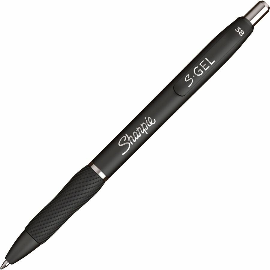 Sharpie Fine Tip Permanent Marker Value Pack with (1) Bonus S-Gel 0.7 mm Black Ink Pen, Fine Bullet Tip Markers, Black Ink, 36/Pack (SAN1884739A) - Image 7