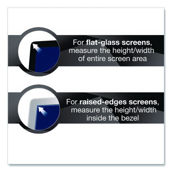 3M Frameless Blackout Privacy Filter for 21.3" Flat Panel Monitor (MMMPF213C3B) - Image 3