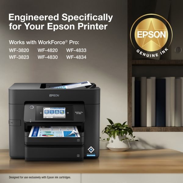 Epson 822XL/822 Black And Cyan, Magenta, Yellow High-Yield Ink Cartridges, Pack Of 4 (ODFN6487019) - Image 3