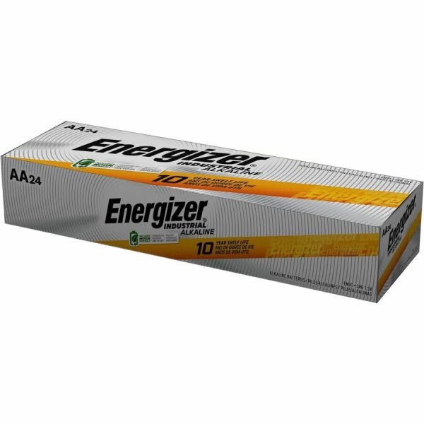 Energizer Industrial AA Alkaline Batteries, Pack Of 24 (EVEEN91) - Image 4