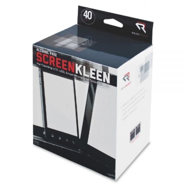 Advantus Screen Kleen Cleaning Wipes, Pack Of 40 (REARR1391) - Image 5