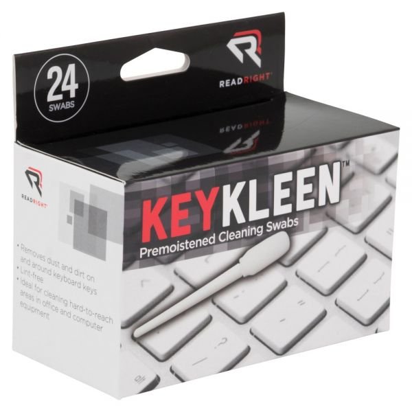 Advantus KeyKleen Cleaning Swabs, Box Of 24 (REARR1243) - Image 8