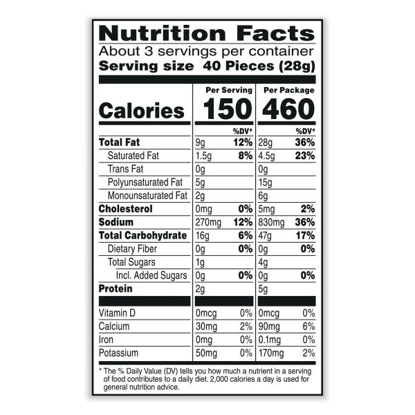 Cheez-It Puff'd Crackers, Double Cheese, 3 oz Bag, 6/Carton (KEB00022) - Image 3