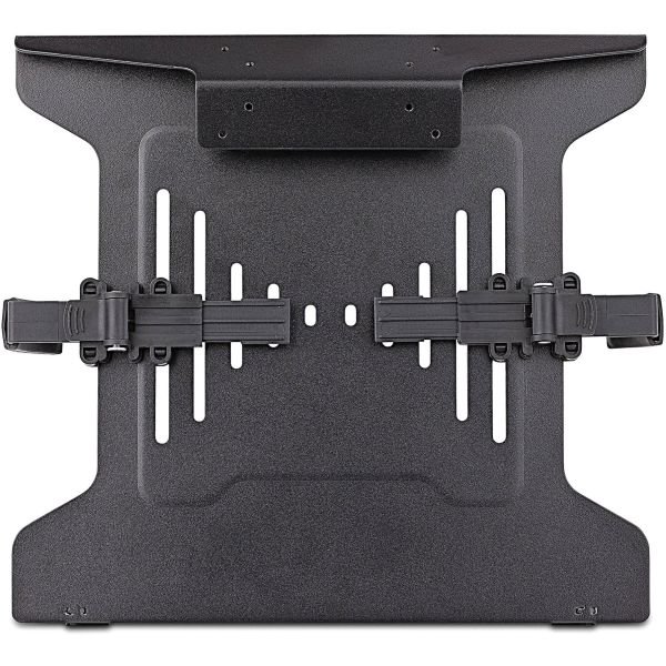 StarTech.com VESA Laptop Tray, Adjustable Monitor Arm Laptop Tray, Secures Notebooks up to 4.5kg (9.9lb), 75x75 & 100x100 VESA, Ventilated (SYNX6456111) - Image 3