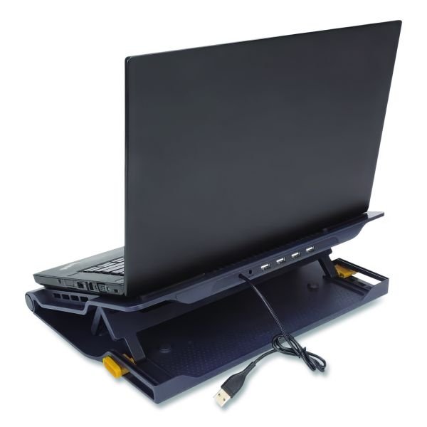 Targus Chill Mat Plus with 4-Port Hub, Black (TRGAWE81US) - Image 3