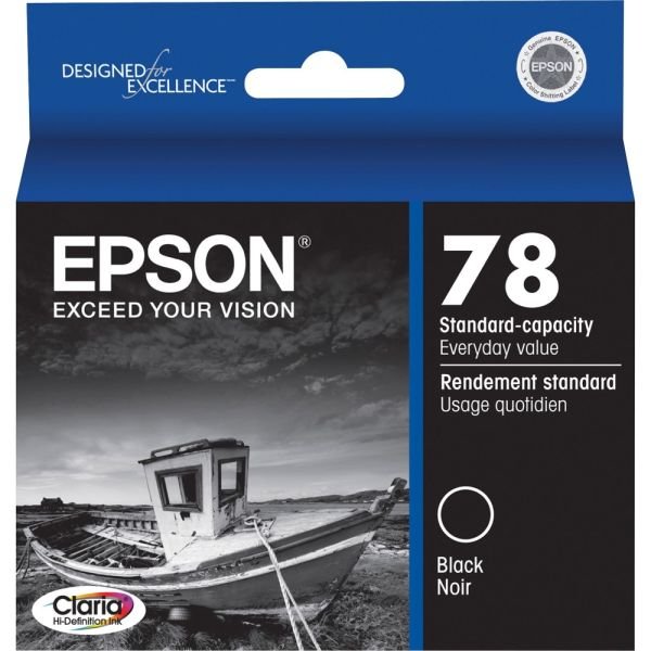 Epson 78 Claria Black Ink Cartridge, T078120 (EPST078120S) - Image 4