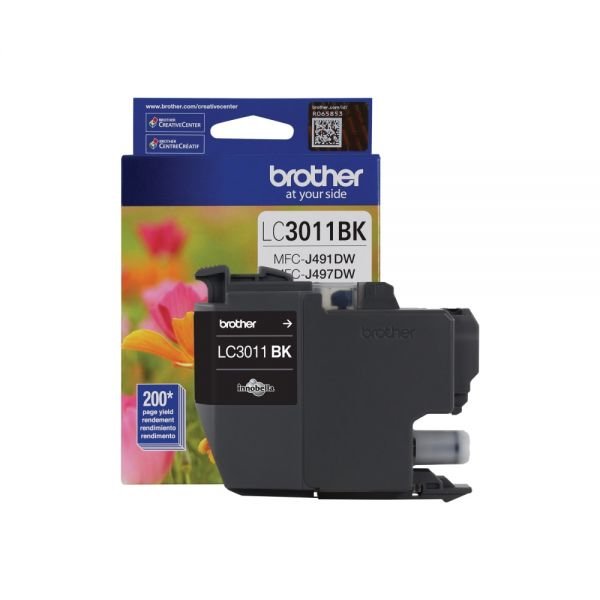 Brother LC3011 Black Ink Cartridge, LC3011BKS (ODFN7972454) - Image 2