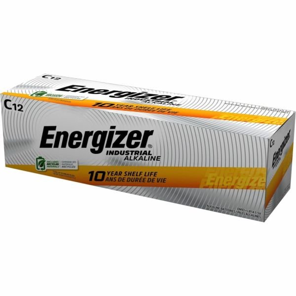 Energizer Industrial C Alkaline Batteries, Pack Of 12 (EVEEN93) - Image 4