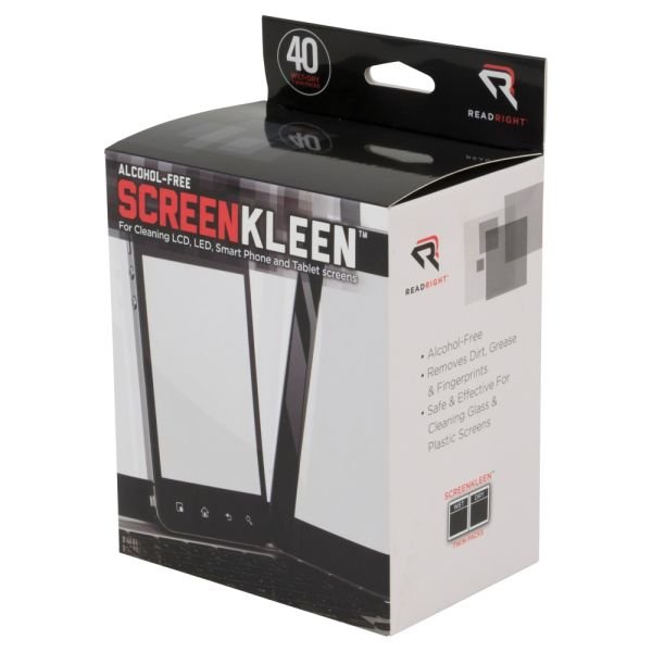 Advantus Screen Kleen Cleaning Wipes, Pack Of 40 (REARR1391) - Image 4