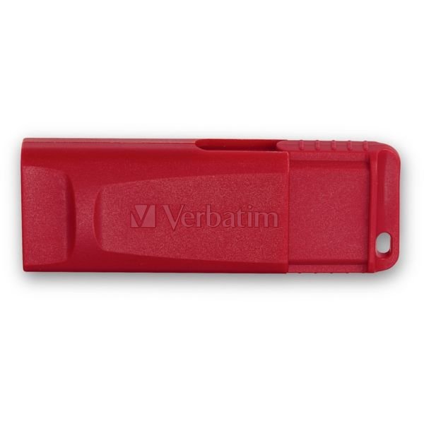 Verbatim Store 'n' Go USB Flash Drives - 16 GB - USB 2.0 - Red - Lifetime Warranty - 4 / Carton (ODFN4294366) - Image 4