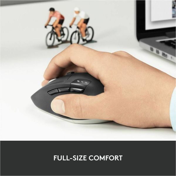 Logitech M720 Triathlon Wireless Mouse, 2.4 GHz Frequency, 33 ft Wireless Range, Right Hand Use, Black (LOG910004790) - Image 4