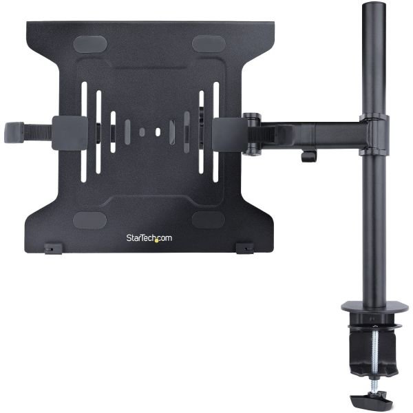 StarTech.com Laptop Desk Mount, Monitor and Laptop Arm Mount, Displays up to 34" (17.6lb/8kg), VESA Laptop Tray Arm, Clamp / Grommet (ETLZ1075628899) - Image 2