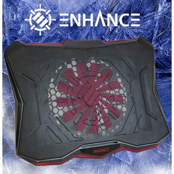Enhance Cryogen 5 Laptop Cooling Pad (Red) (ETLZ1072324256) - Image 4