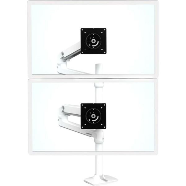 Ergotron Desk Mount for Monitor - Polished Aluminum - Adjustable - 2 Display(s) Supported - 40" Screen Support - 45549026 (SYNX4986584) - Image 5