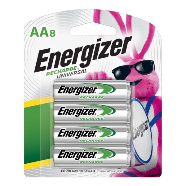 Energizer Rechargeable NiMH AA Batteries, Pack Of 8 (EVENH15BP8) - Image 5