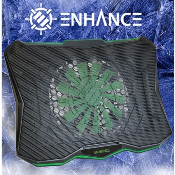 Enhance Cryogen 5 Laptop Cooling Pad (Green) (ETLZ1072324255) - Image 5