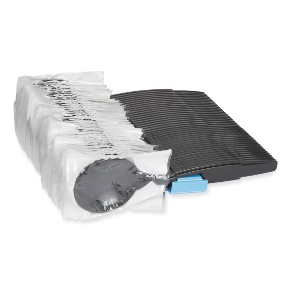 Dixie SmartStock Wrapped Heavyweight Cutlery Refill, Soup Spoon, Plastic, Black, 960/Carton (DXESSWPS5) - Image 5