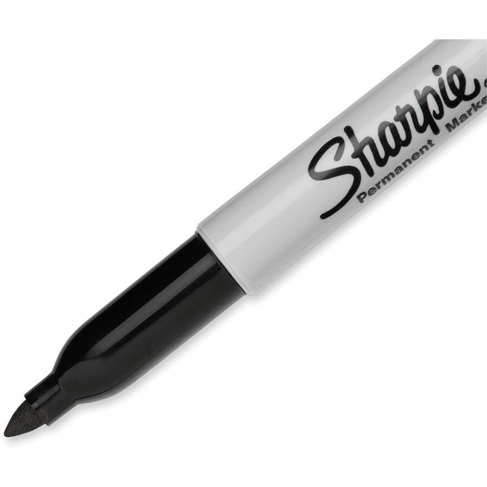Sharpie Fine Tip Permanent Marker, Fine Bullet Tip, Black, Dozen (SAN30001B) - Image 9