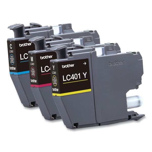 Brother LC4013PKS Ink, 200 Page-Yield, Cyan/Magenta/Yellow, 3/Pack (BRTLC4013PKS) - Image 6