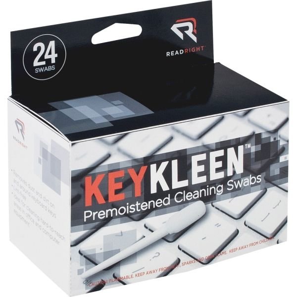 Advantus KeyKleen Cleaning Swabs, Box Of 24 (REARR1243) - Image 5