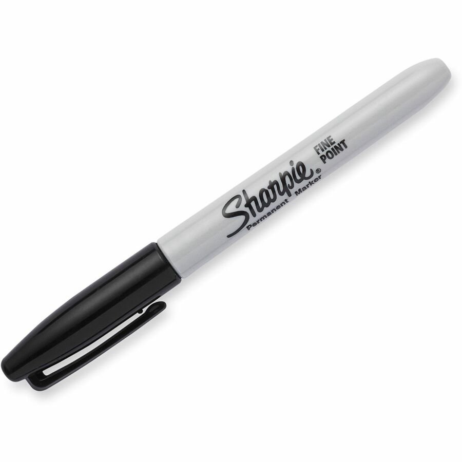 Sharpie Fine Tip Permanent Marker Value Pack with (1) Bonus S-Gel 0.7 mm Black Ink Pen, Fine Bullet Tip Markers, Black Ink, 36/Pack (SAN1884739A) - Image 4