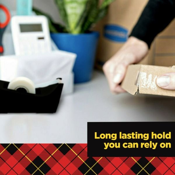 Scotch Transparent Tape, 2 Tape Rolls, 3/4 in x 2592 in, Home Office Supplies and School Supplies for College and Classrooms (MMM6002P3472) - Image 4