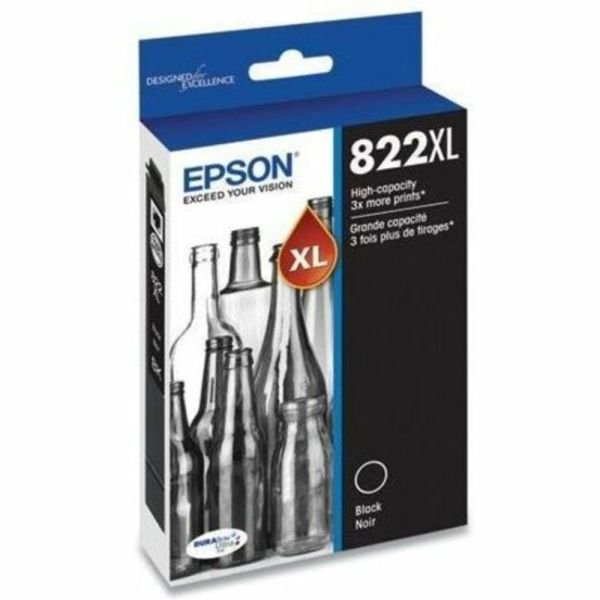 Epson 822XL DuraBrite Black High-Yield Ink Cartridge, T822XL120-S (ODFN6484616) - Image 8