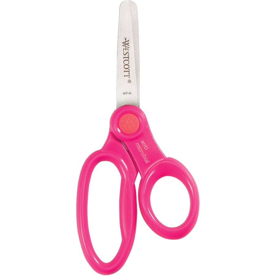 Westcott Kids School Pack Scissors, 5", Blunt, Assorted Colors, Pack Of 12 (ACM14871) - Image 2