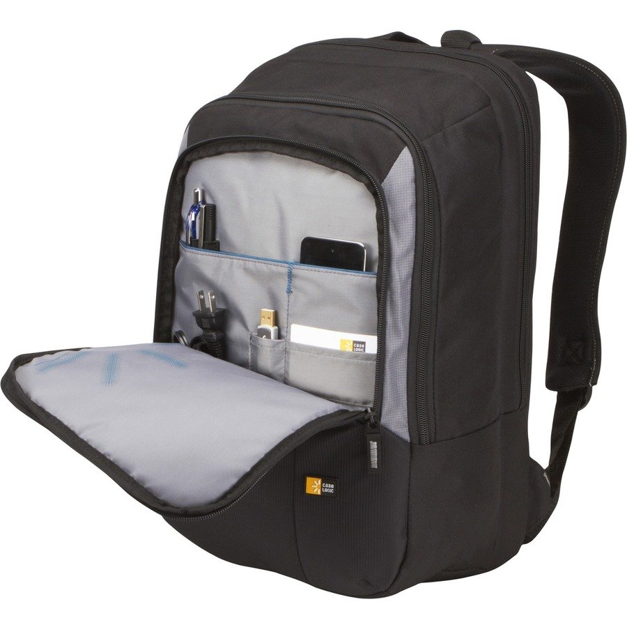 Case Logic VNB-217 Carrying Case (Backpack) for 17" Notebook, Snacks, Water Bottle, Accessories - Black (IGRMBG0638) - Image 2