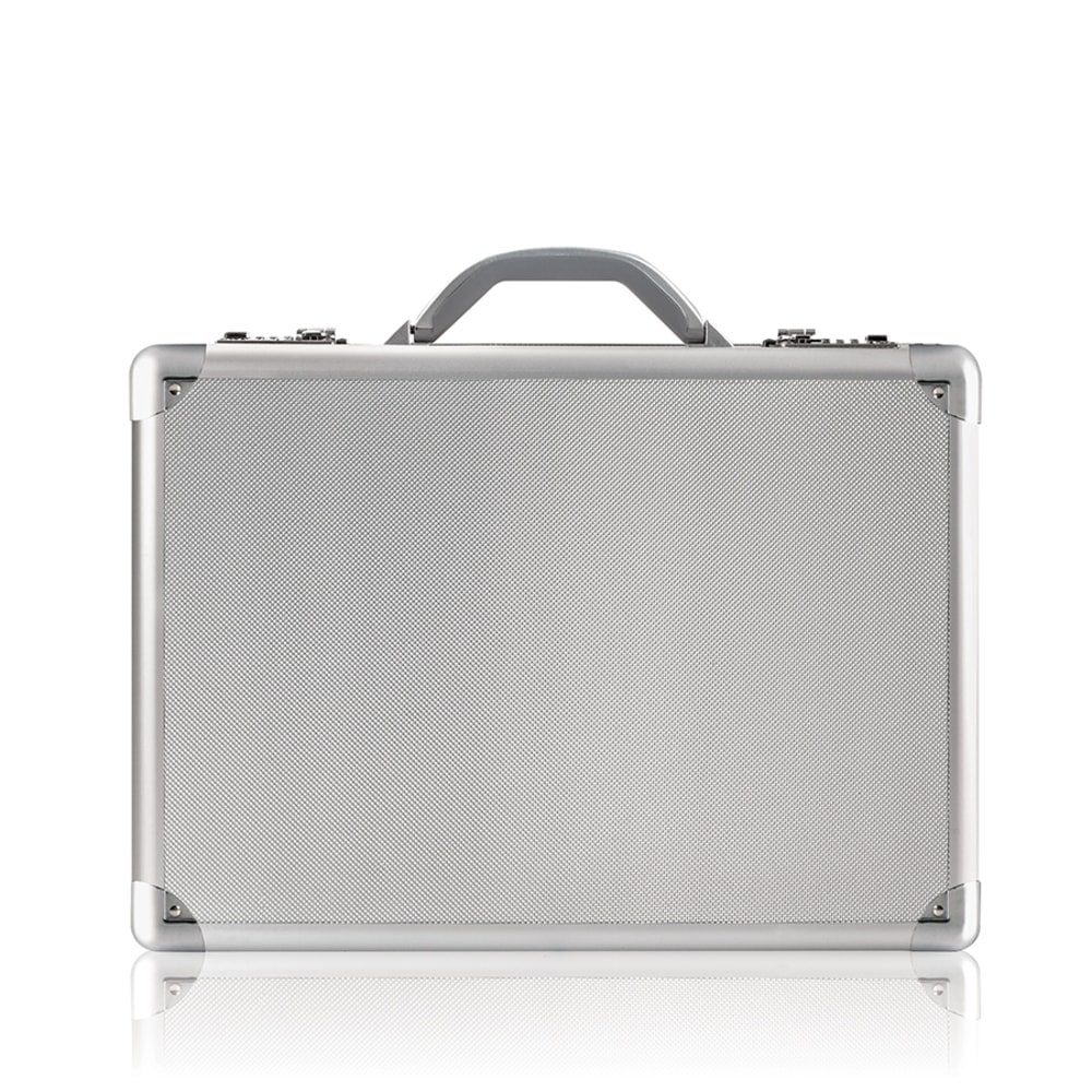 Solo New York Fifth Avenue 17.3" Attaché, Titanium (USLAC10010) - Image 2