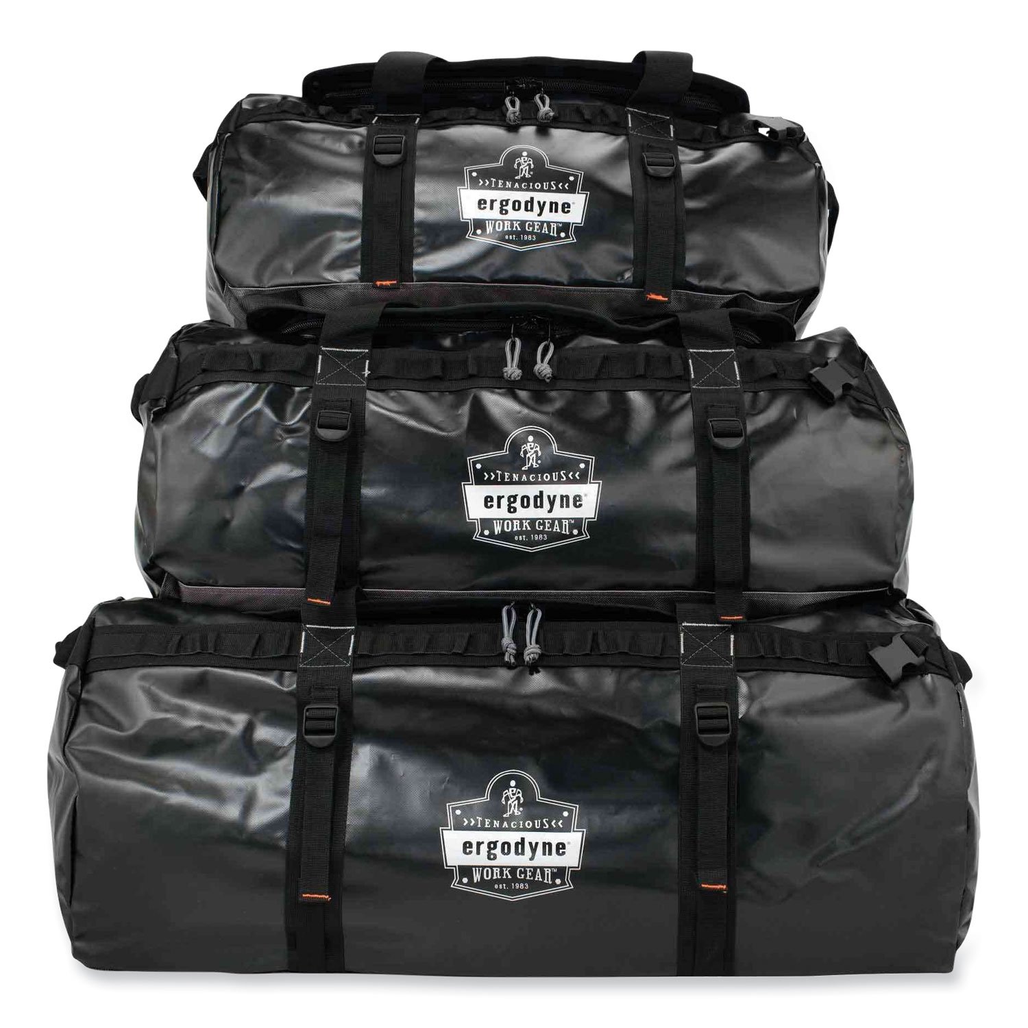 ergodyne Arsenal 5030 Water-Resistant Duffel Bag, Large, 18.5 x 31 x 18.5, Black (EGO13034) - Image 5