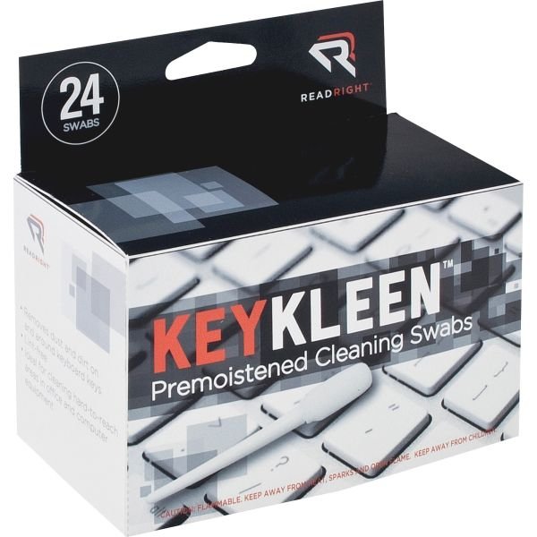 Advantus KeyKleen Cleaning Swabs, Box Of 24 (REARR1243) - Image 2