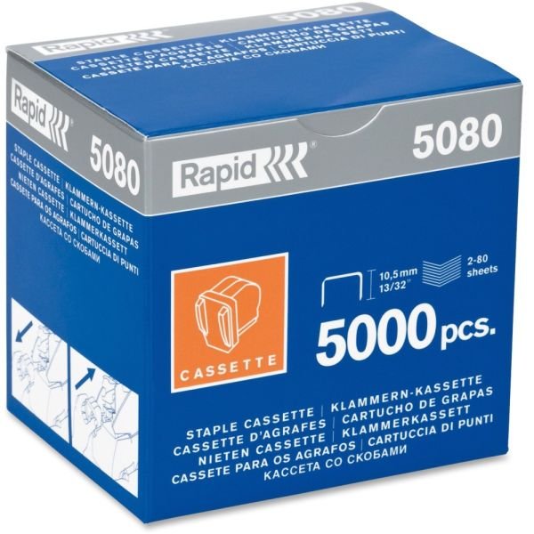 Rapid 5080 Staple Refill Cartridge, 1/8", Cartridge Of 5000 (RPD90220)