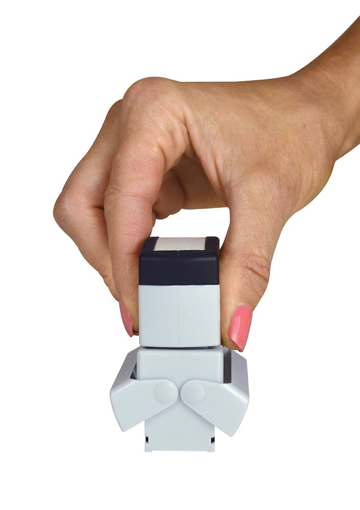 ACCU-STAMP2 Message Stamp with Shutter, 1-Color, RETURN TO SENDER, 1-5/8" x 1/2" Impression, Pre-Ink, Red Ink (COS035631) - Image 5