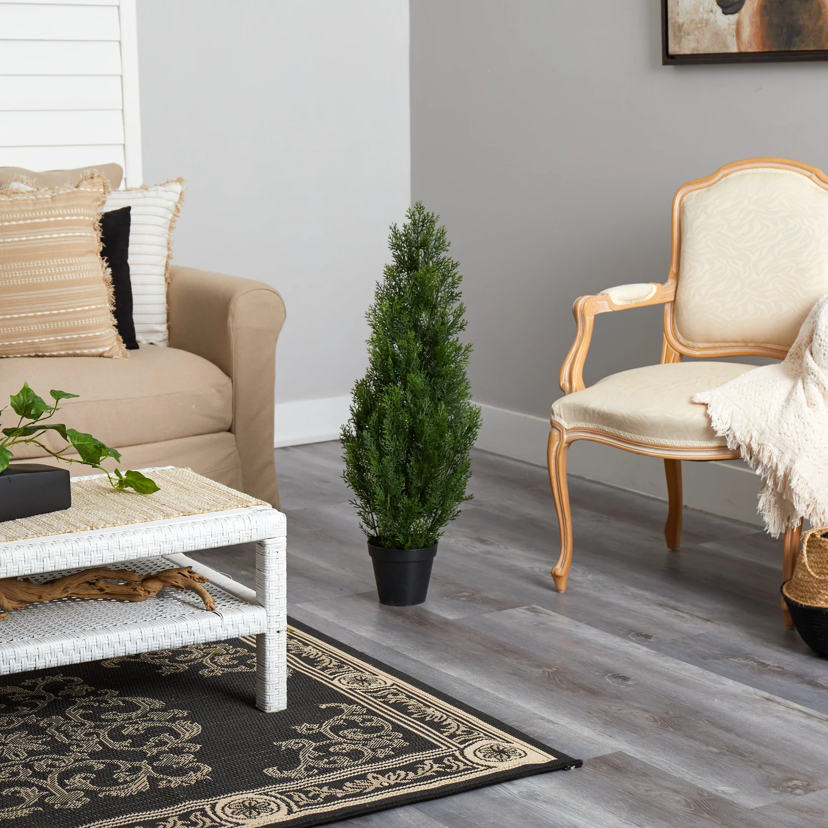 3’ Mini Cedar Pine Tree (Indoor/Outdoor) (5470) - Image 7