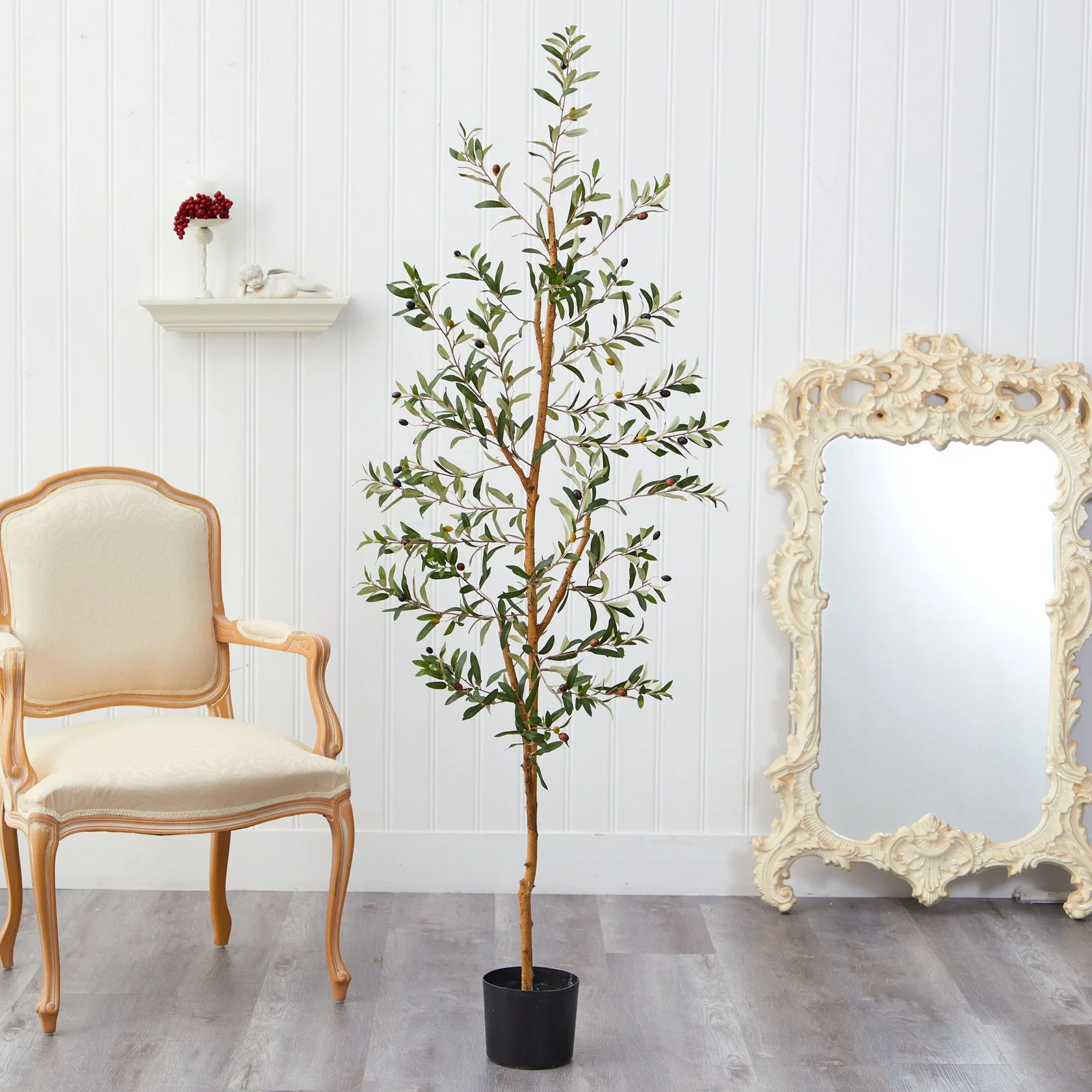 5.5’ Olive Artificial Tree (T1518) - Image 6